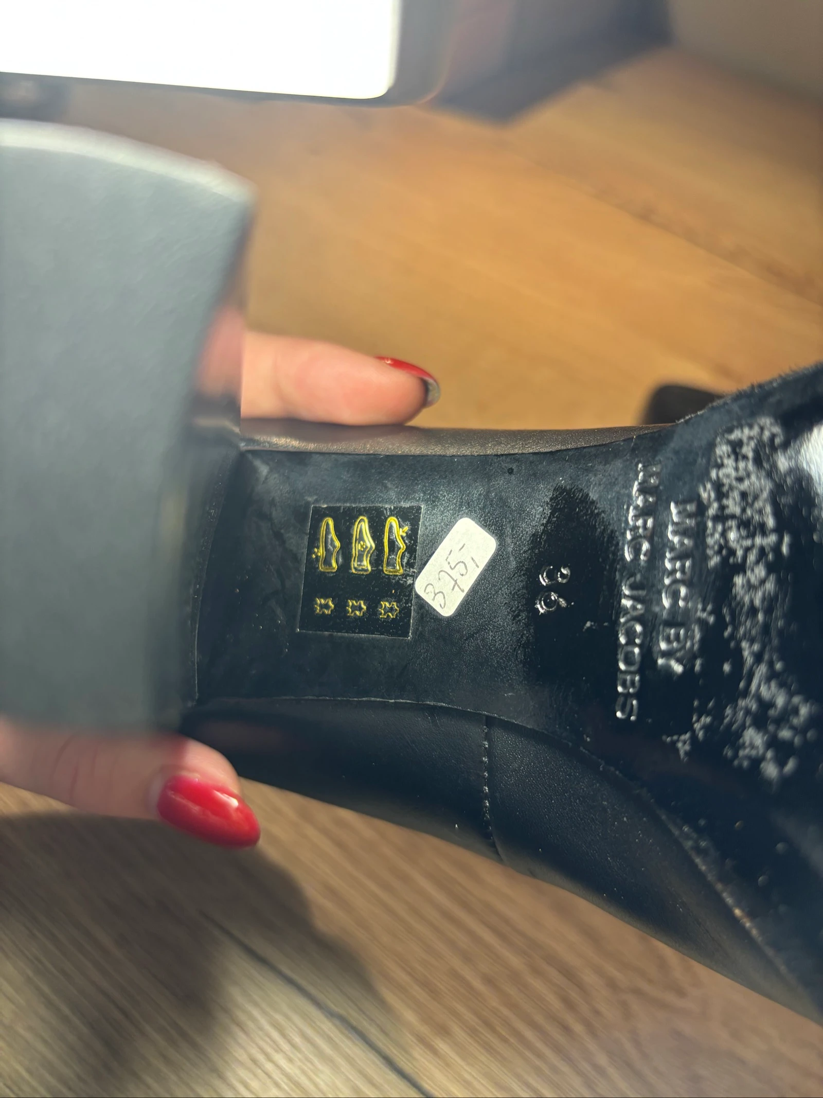 Marc Jacobs Black Leather Platform Heels EU 36 – photo 5